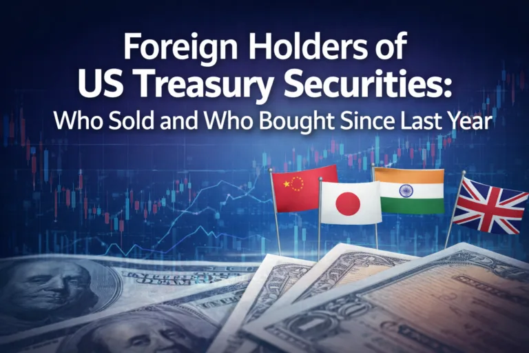 Foreign Holders of US Treasury Securities: Who Sold and Who Bought Since Last Year
