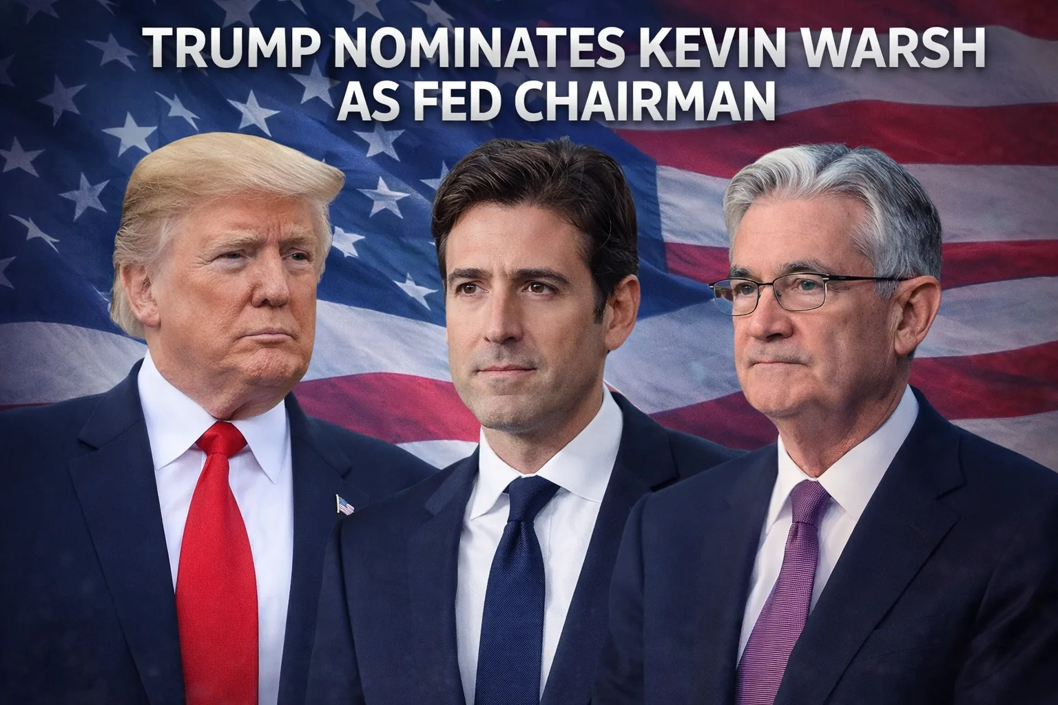 Trump Nominates Kevin Warsh as Chairman of the Federal Reserve