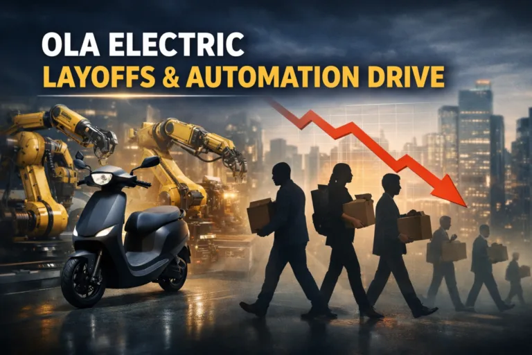Ola Electric Layoffs 2026: Company Cuts 5% Workforce, Expands Automation for Profitability