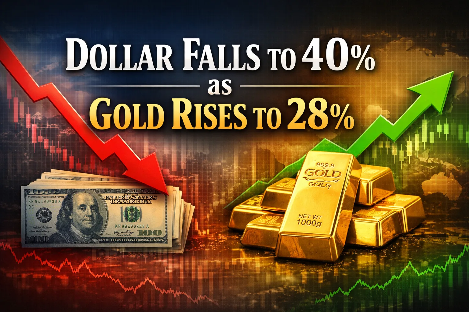 US Dollar Loses Ground as Gold Emerges as Key Global Reserve 1 Your Pulse on Stocks, Finance, Markets & the Global Economy file 000000009cd072068fae561e2a07f9d1 BigBreakingWire
