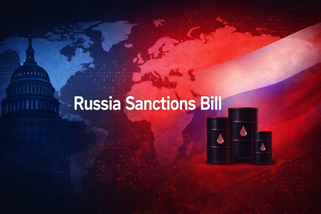 Trump Backs Bipartisan Russia Sanctions Bill Aimed at Russian Energy Buyers