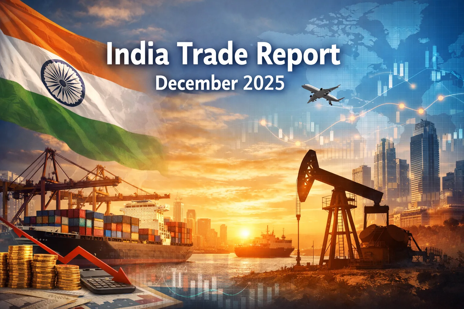 India Trade Report December 2025: Exports, Imports and Trade Deficit