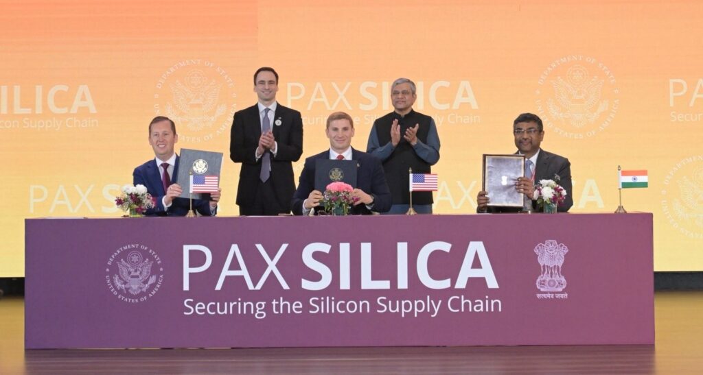 India Joins Pax Silica Coalition with US to Secure AI and Semiconductor Supply Chains at AI Impact Summit 2026 2 Your Pulse on Stocks, Finance, Markets & the Global Economy India Joins Pax Silica Coalition at AI Summit 2026