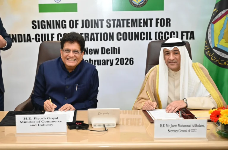 India-GCC FTA Talks Begin: Trade and Economic Impact