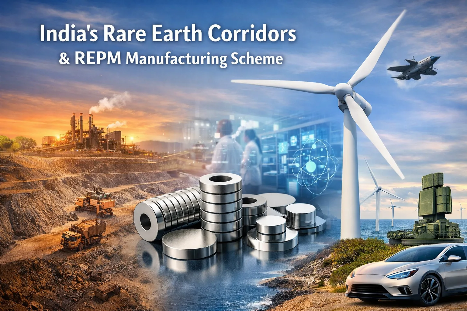 India Rare Earth Permanent Magnets REPM Scheme and Rare Earth Corridors Explained