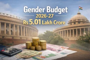India Gender Budget 2026-27 Rs 5.01 Lakh Crore Allocation
