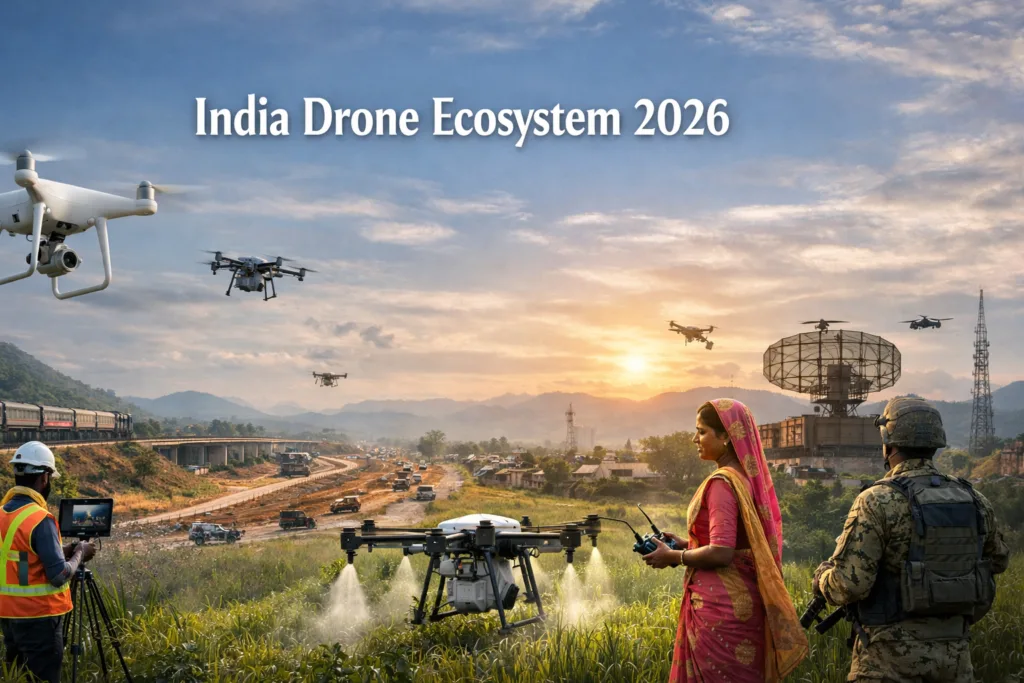 India Drone Ecosystem 2026 Growth and Policy Impact