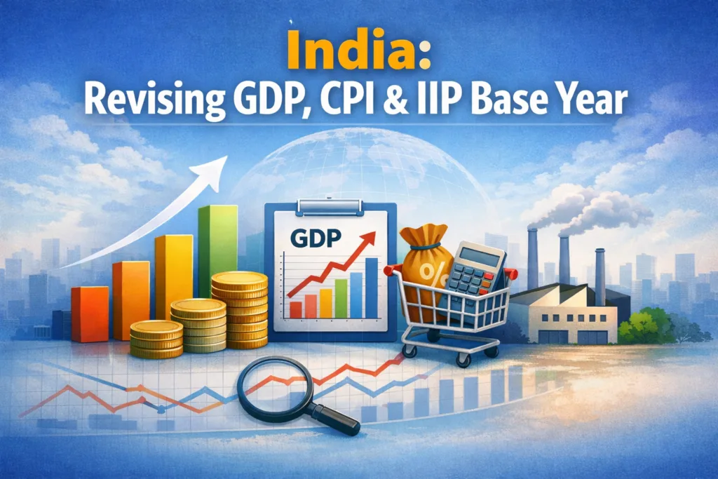 India to Revise GDP, IIP and CPI Base Year in Major Data Update