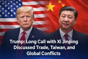 Trump Says Phone Call With China’s President Xi Covered Trade, Taiwan, Energy and Agriculture
