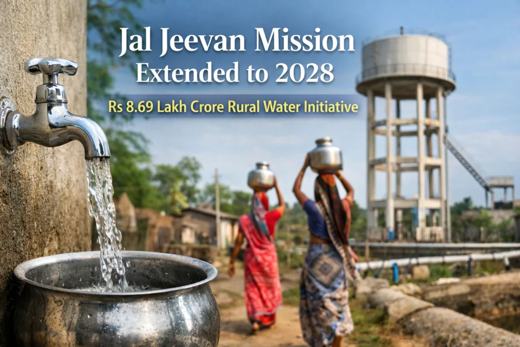 Jal Jeevan Mission Extended to 2028 with Rs 8.69 Lakh Crore