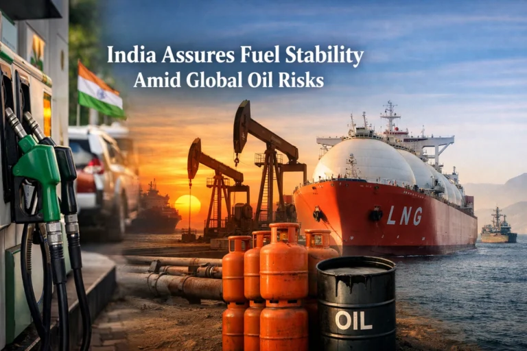 India Fuel Supply Stable Despite Global Oil Risks