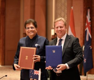 India New Zealand FTA boosts trade and jobs growth