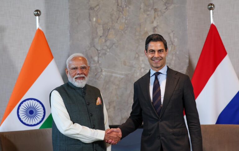 India, Netherlands Sign 17 Key Deals, Upgrade Ties to Strategic Partnership