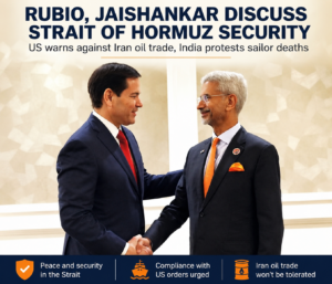 Rubio Warns on Iran Oil Trade After India Protests Sailor Deaths