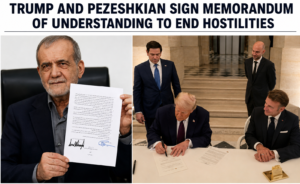 Trump & Pezeshkian Sign Iran Deal, Launch 60-Day Peace Talks