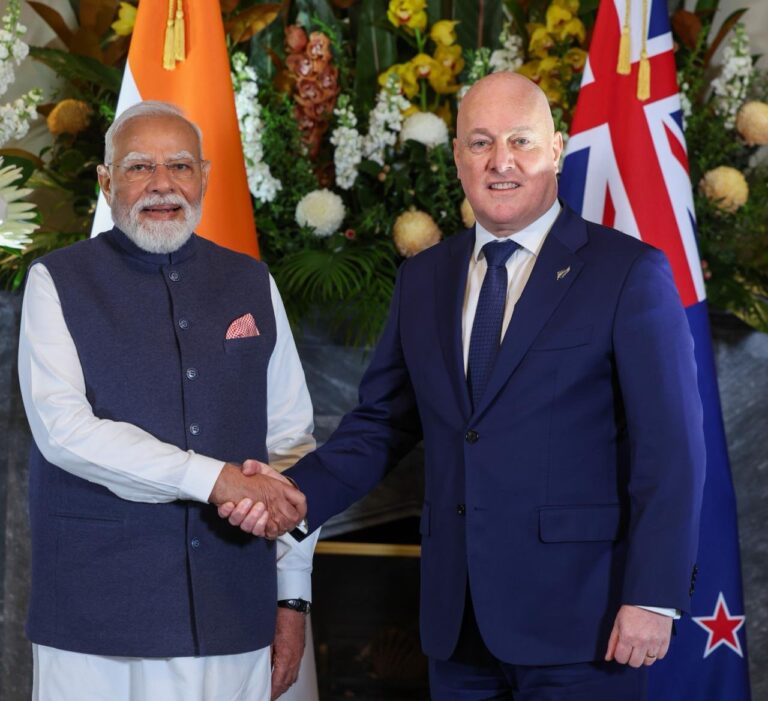 India, New Zealand Elevate Ties to Strategic Partnership, Set 2030 Roadmap