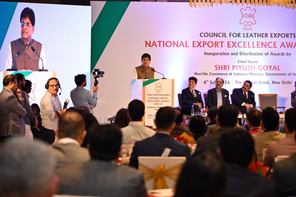 Piyush Goyal Targets $15 Billion Leather Exports in 5-6 Years