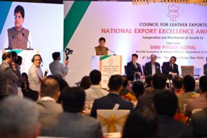 Piyush Goyal Targets $15 Billion Leather Exports in 5-6 Years