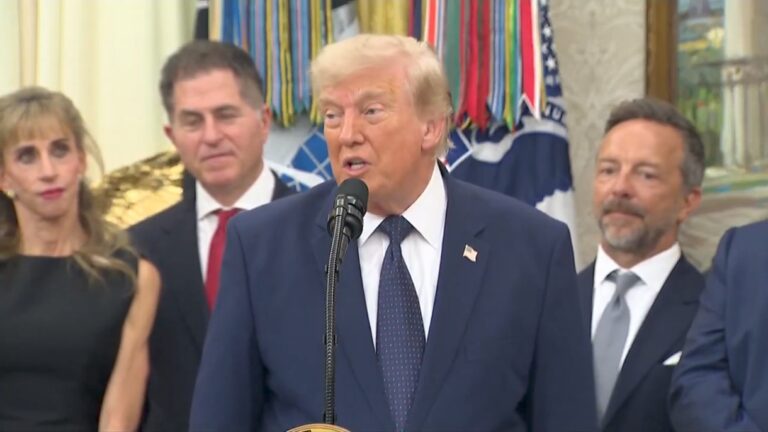 Trump Unveils ‘Trump Accounts’, Urges Buying Dell PCs