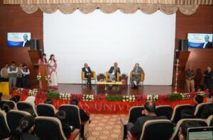 Inspiring Dialogue on Legal Education: Justice Rajesh Bindal Addresses Galgotias University's School of Law